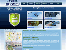 Tablet Screenshot of nashuanhlocksmith.com